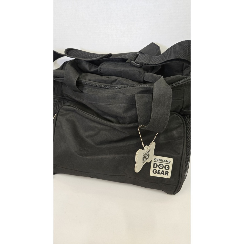 Overland Dog Gear Week Away Pet Travel Bag Black Duffle Large Luggage EXCELLENT